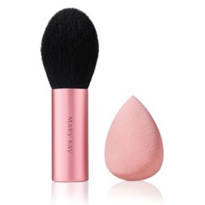 Mary Kay Highlight Brush & Contour Sponge Set NEW